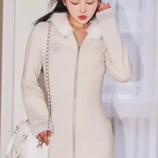 Darich 다리치 퍼 미니원피스 판매