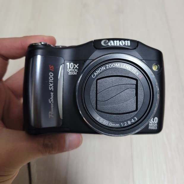 캐논 Powershot SX100 IS 카메라 + 16기가sd메모리