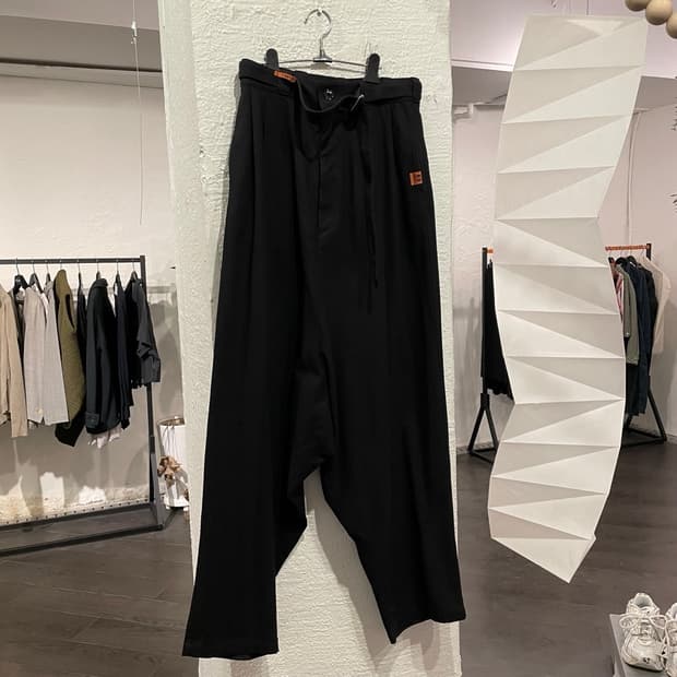 메종 미하라 야스히로 오버사이즈 사루엘 팬츠