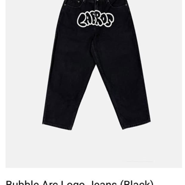 라브로스 팬츠 Bubble Arc Logo Jeans (L)