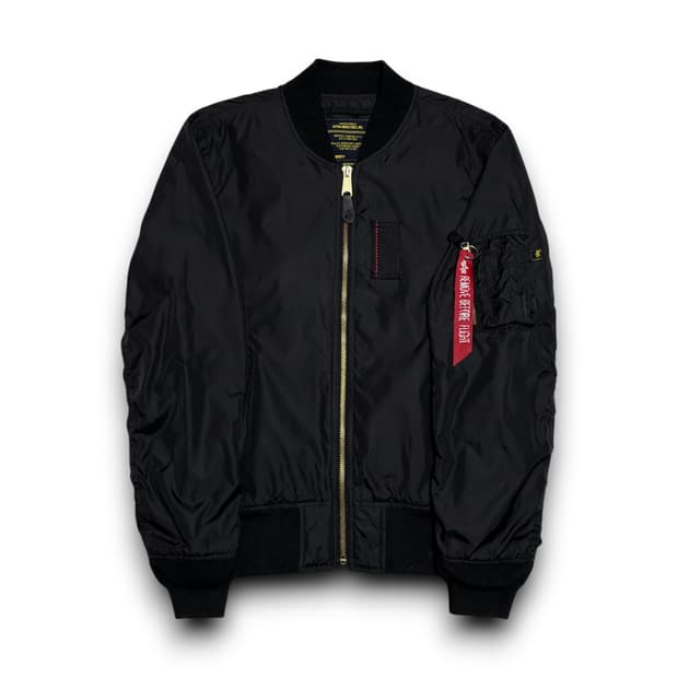 Alpha Industries MA-1 스카이마스터 블랙 항공 점퍼
