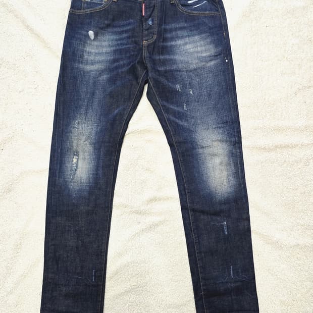 디스퀘어드2 청바지 데미지 슬림핏 48