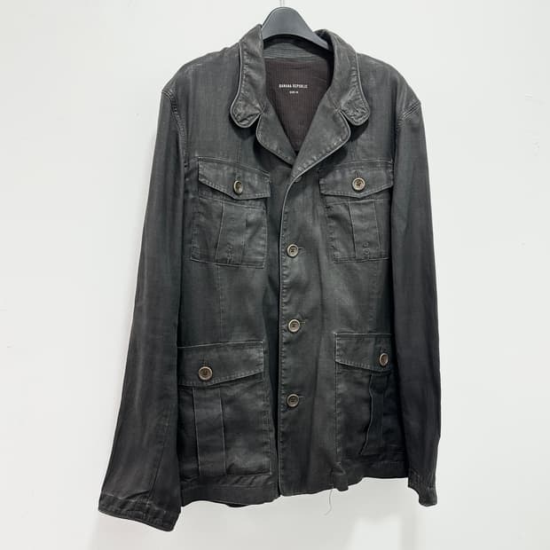 Banana Republic garment dyed coating cot