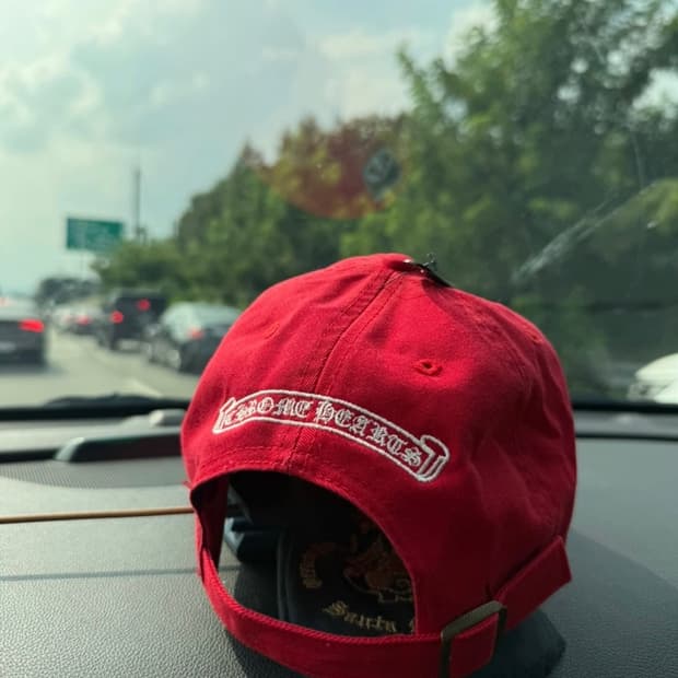 Nptsss 크롬하프 세메터리 레드