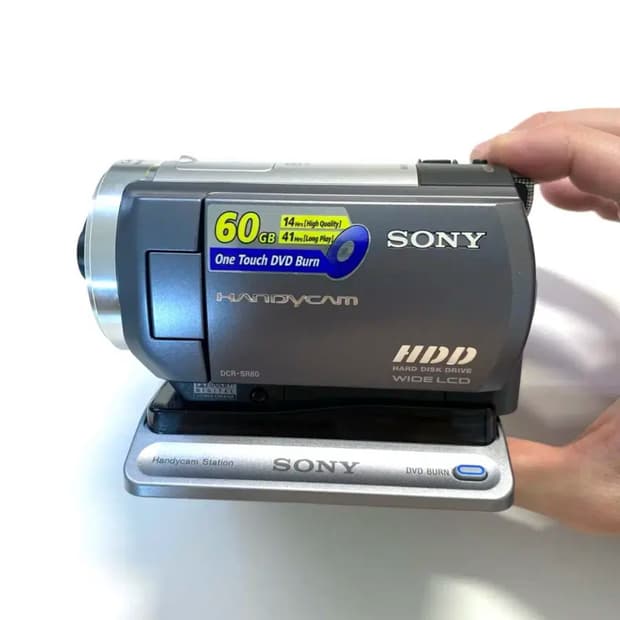 소니 DCR-SR80 디지털 캠코더