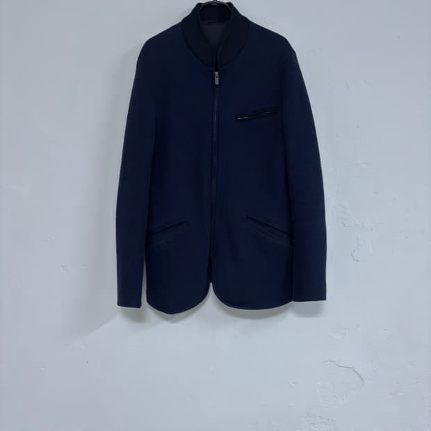 아르마니 꼴레지오니 스탠드 카라 자켓