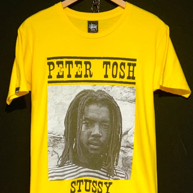 올드 스투시 StussyPeter Tosh 반팔셔츠 