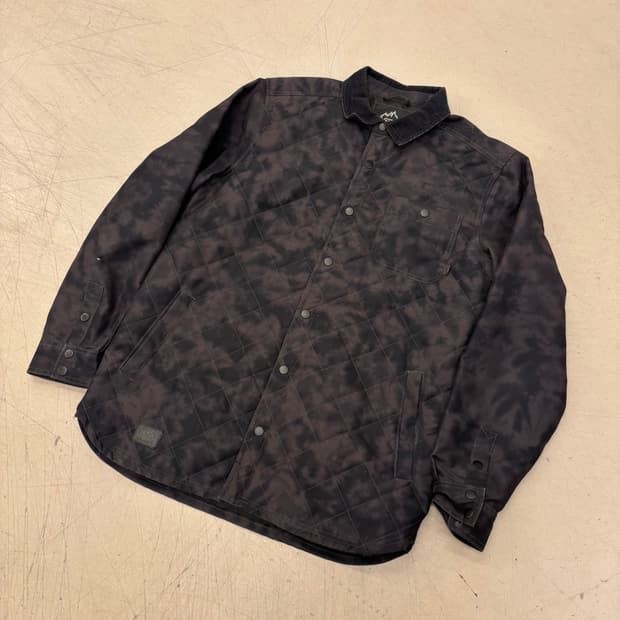 반스 퀼팅 스케이트 패턴 코치 자켓