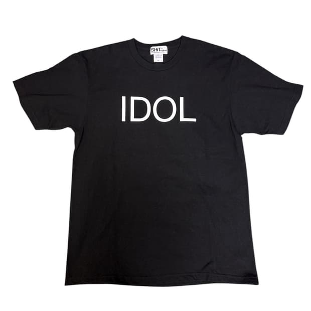 쉿오리지널 BiSH IDOL 로고 오피셜 티셔츠 XL