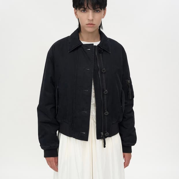 인사일런스우먼 플라이트자켓