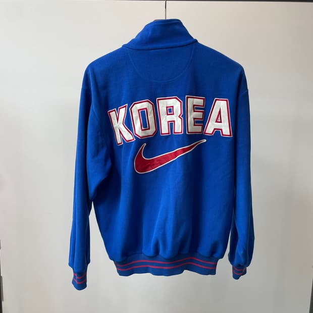(S) 나이키 코리아 국대 반집업 후리스