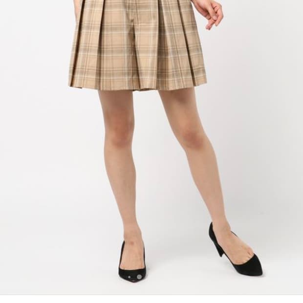 Axes femme plaid shorts