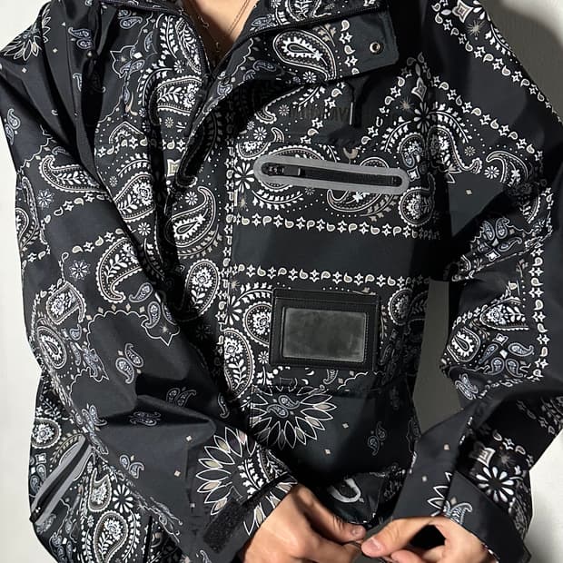 miharayasuhiro x GU 페이즐리 자켓