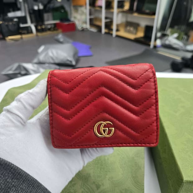 [A급컨디션] 구찌 마몬트 여성 반지갑