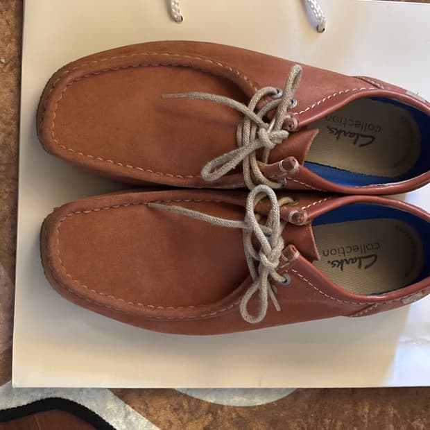 클락스 핑크 스웨이드 270