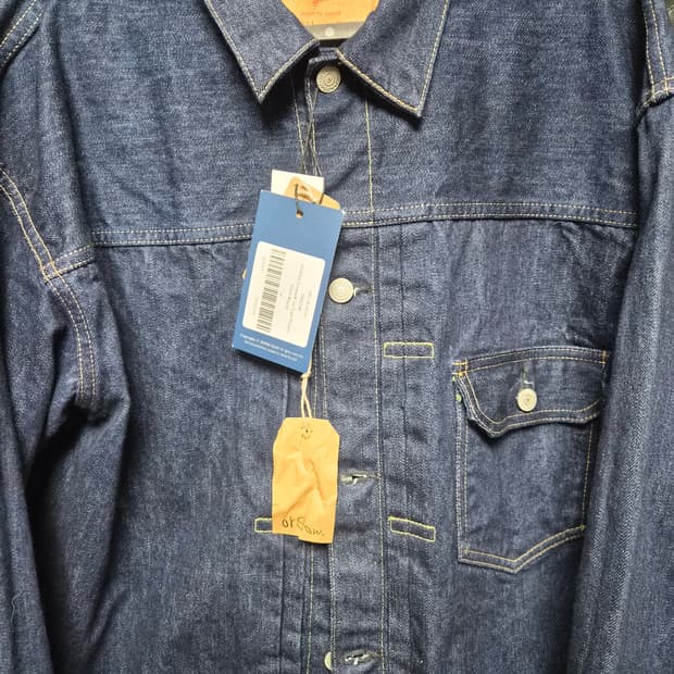 오어슬로우 원워시 type1 자켓