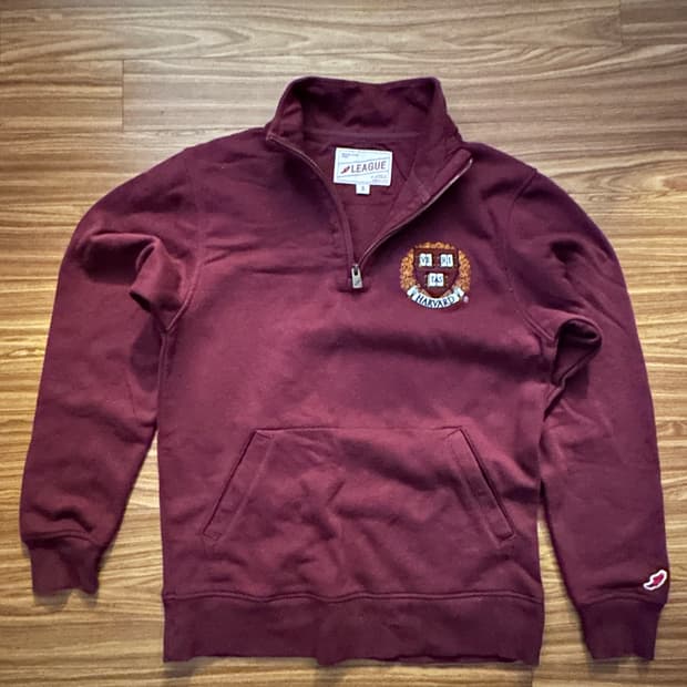 Vintage Harvard 하프집업