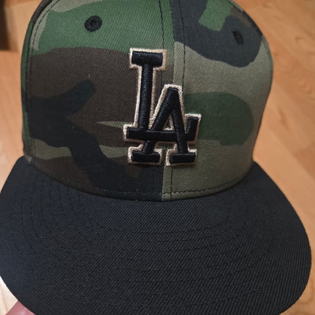 뉴에라 MLB LA 다저스 카모 스냅백