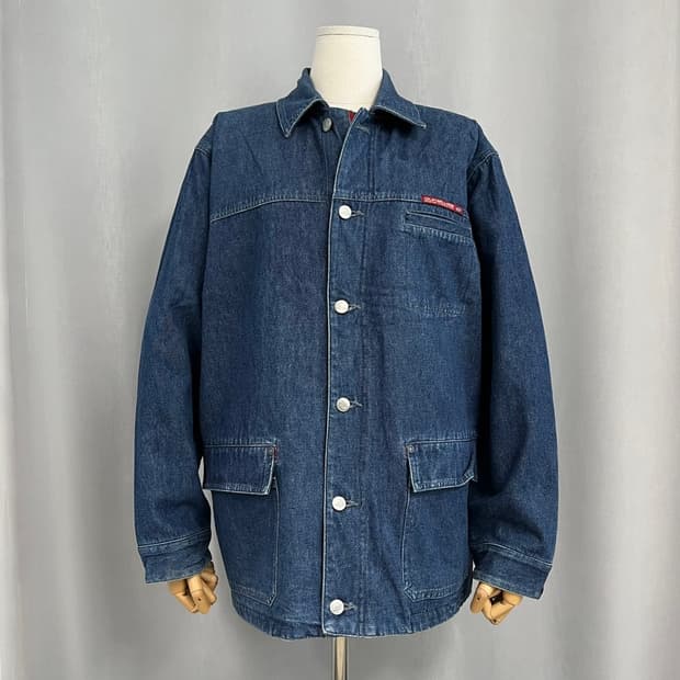 퀵실버 빈티지 데님 초어 자켓/#3600