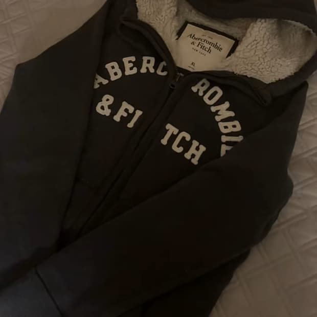 아베크롬비 양털 울프죠 후드집업