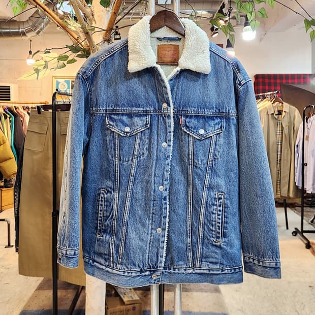 LEVIS 리바이스 쉐르파 데님 자켓