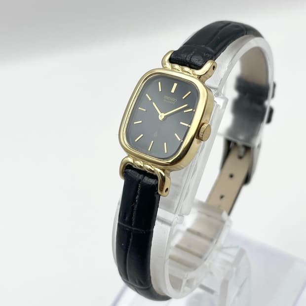 [정품/정비완료/극미품] 세이코 탱크스타일 골드 스퀘어