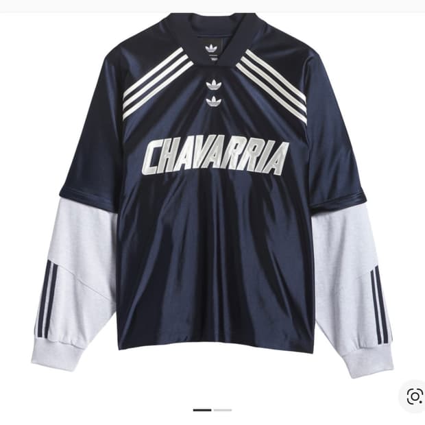 아디다스 x 윌리 차바리아 차바리아 롱 슬리브 저지 L사이즈