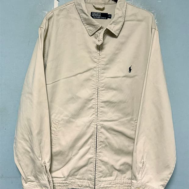 POLO 폴로 90s 남자 코튼 블루종 춘추 헤링턴 L 100-105
