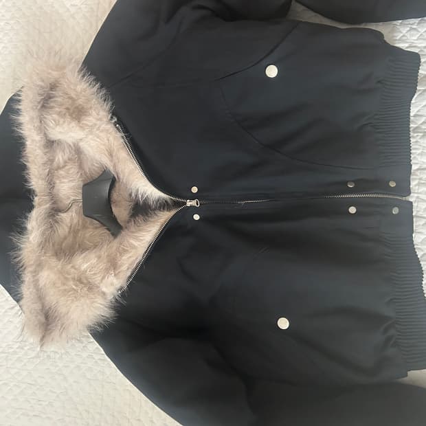 빈티지 퍼 자켓