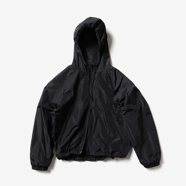 [M] 토마스모어 후드 탱커 블루종 바람막이 블랙