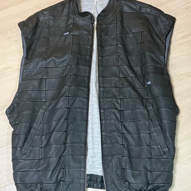 스탠드얼론 가죽베스트