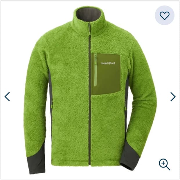 [L-R] 몽벨 에어자켓 그린