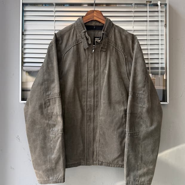 OPT JEANS cotton suede jacket