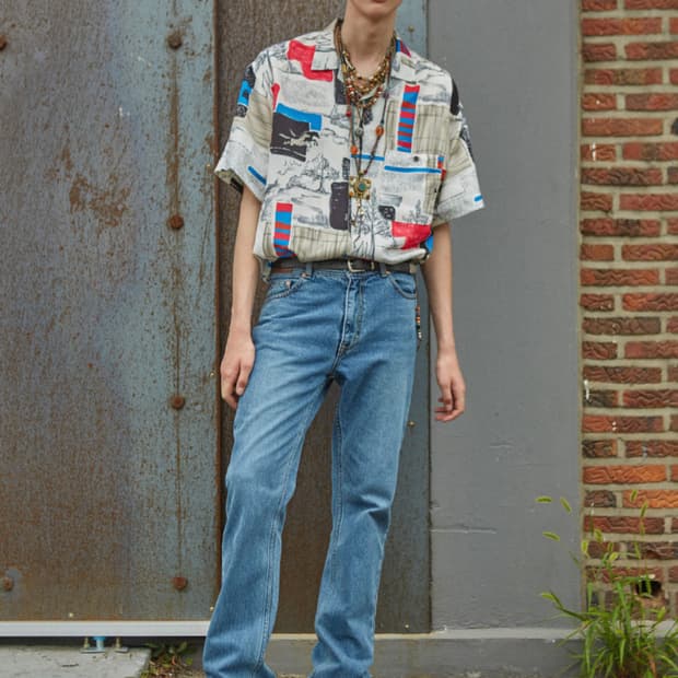 뉴 아메리카 스트레이트 진 apa413m(BLUE)