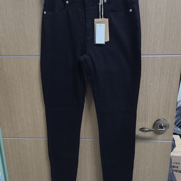 A.P.C. 블랙진 새상품 슬림핏 