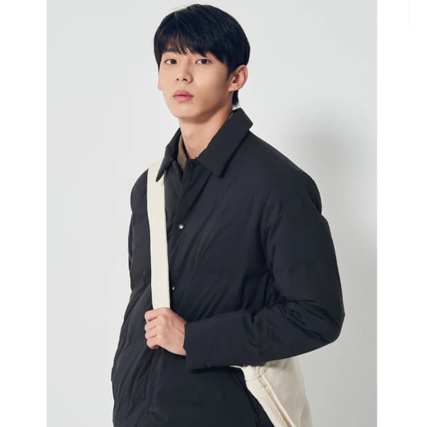 100) 에잇세컨즈 덕다운 패딩점퍼