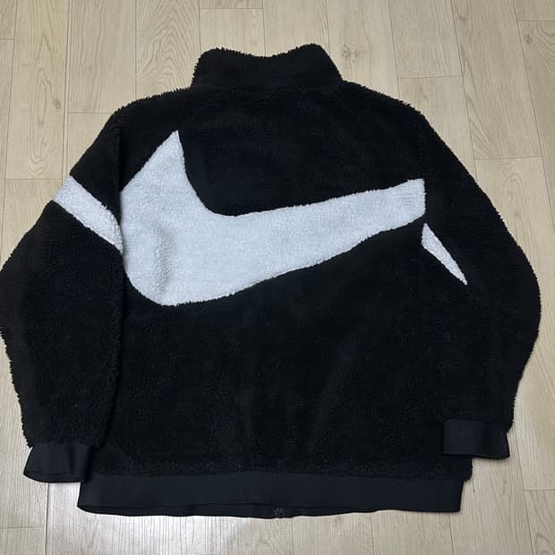나이키 빅스우시 블랙 후리스 집업