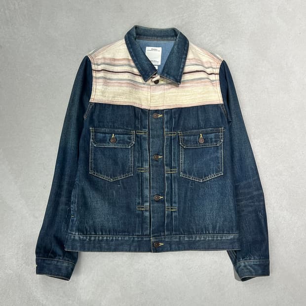 비즈빔x미스터포터 웨스턴 데님자켓 s09002