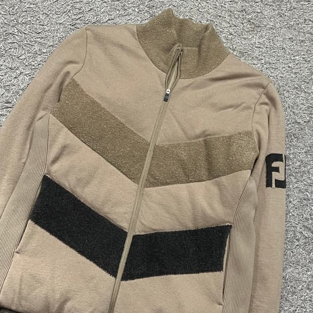 [우먼95] 풋조이 니트집업