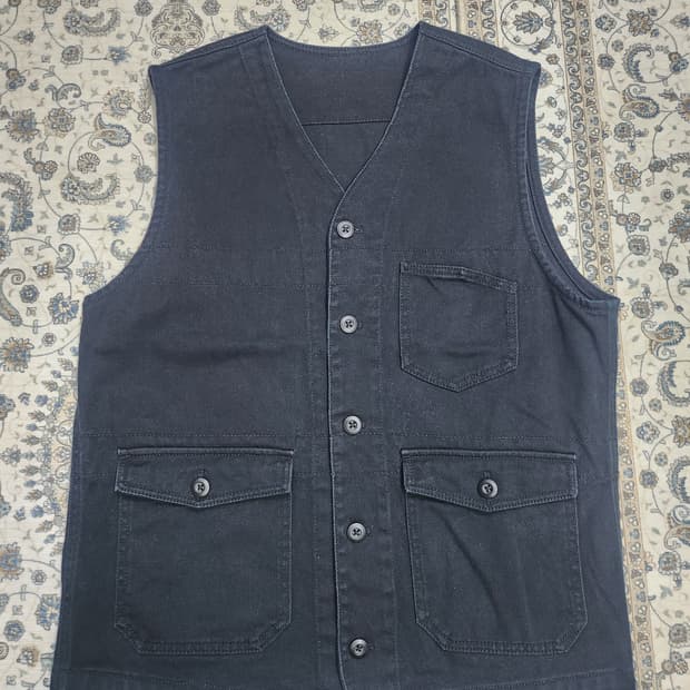 jpn 데님 워크 베스트 조끼 F (95-100)