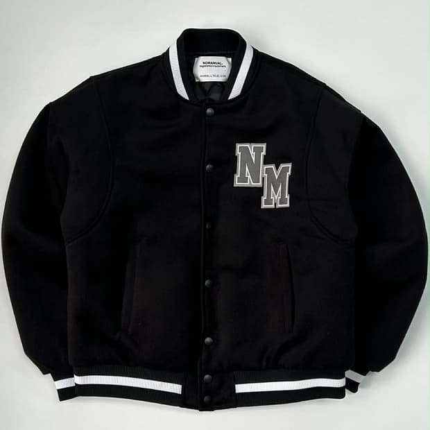 [L] 노매뉴얼 NM 테일러 신형 바시티 봄버 자켓