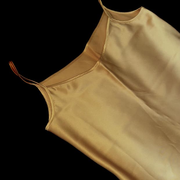 빈티지 새틴 슬립