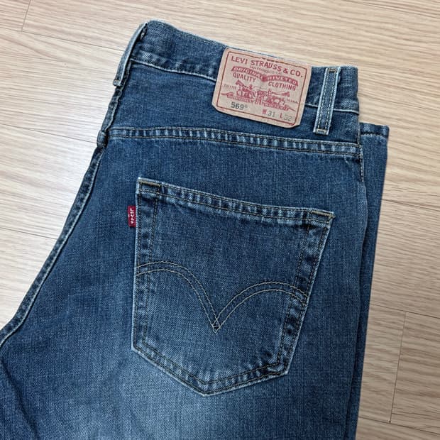 리바이스 00‘s 569 데님 