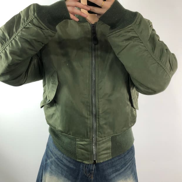 [S] 알파인더스트리 MA-1 봄버자켓