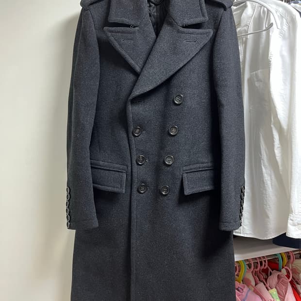 버버리 프로섬 더블 코트 46 사이즈