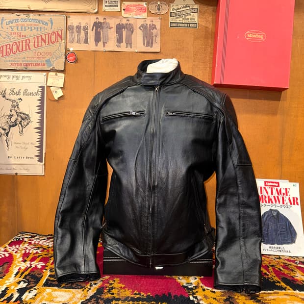 ( L ) 바이커가죽 레더자켓 라이더자켓 소가죽 가죽자켓