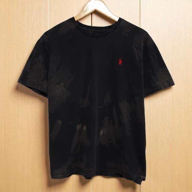 105)POLO 폴로 타이다이 반팔티 카키그레이블랙