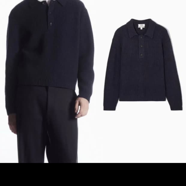 코스 카라 니트 L