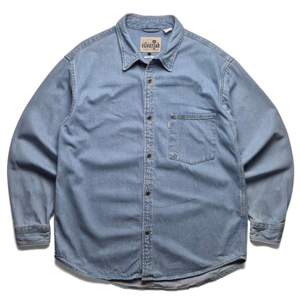 [S] 리바이스 실버탭 오버사이즈 데님셔츠