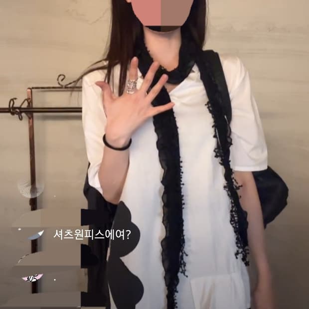 구해요)파우닝 셔츠원피스 입질연 powningshop502빈티지샵레테갸루